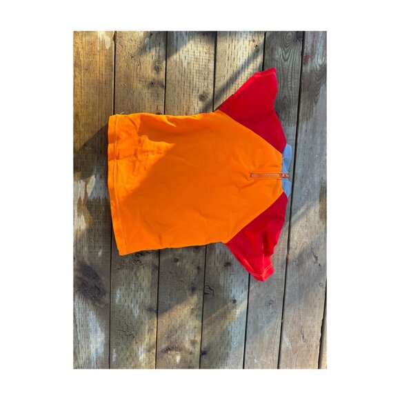 Gagou Tagou Swim Top Rash Guard Orange Red 2T - Picture 3 of 3